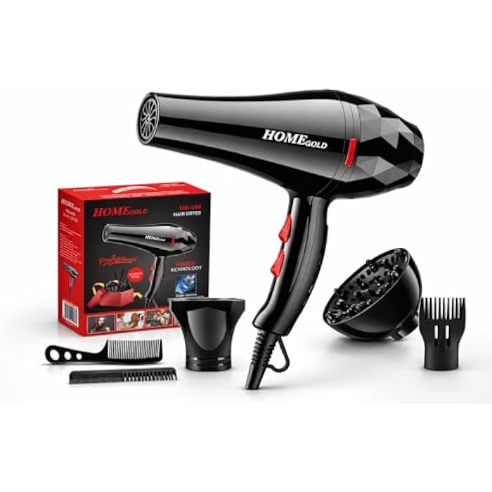 HG-683 5 in 1 Hair Dryer 4000W Multi Settings with Ionic Technology and Overheat Protection - Image 1